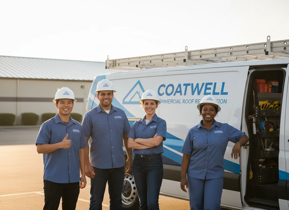 Commercial roof coating company in Dupree, SD